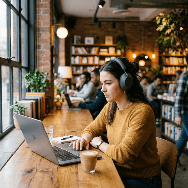 Student learning online